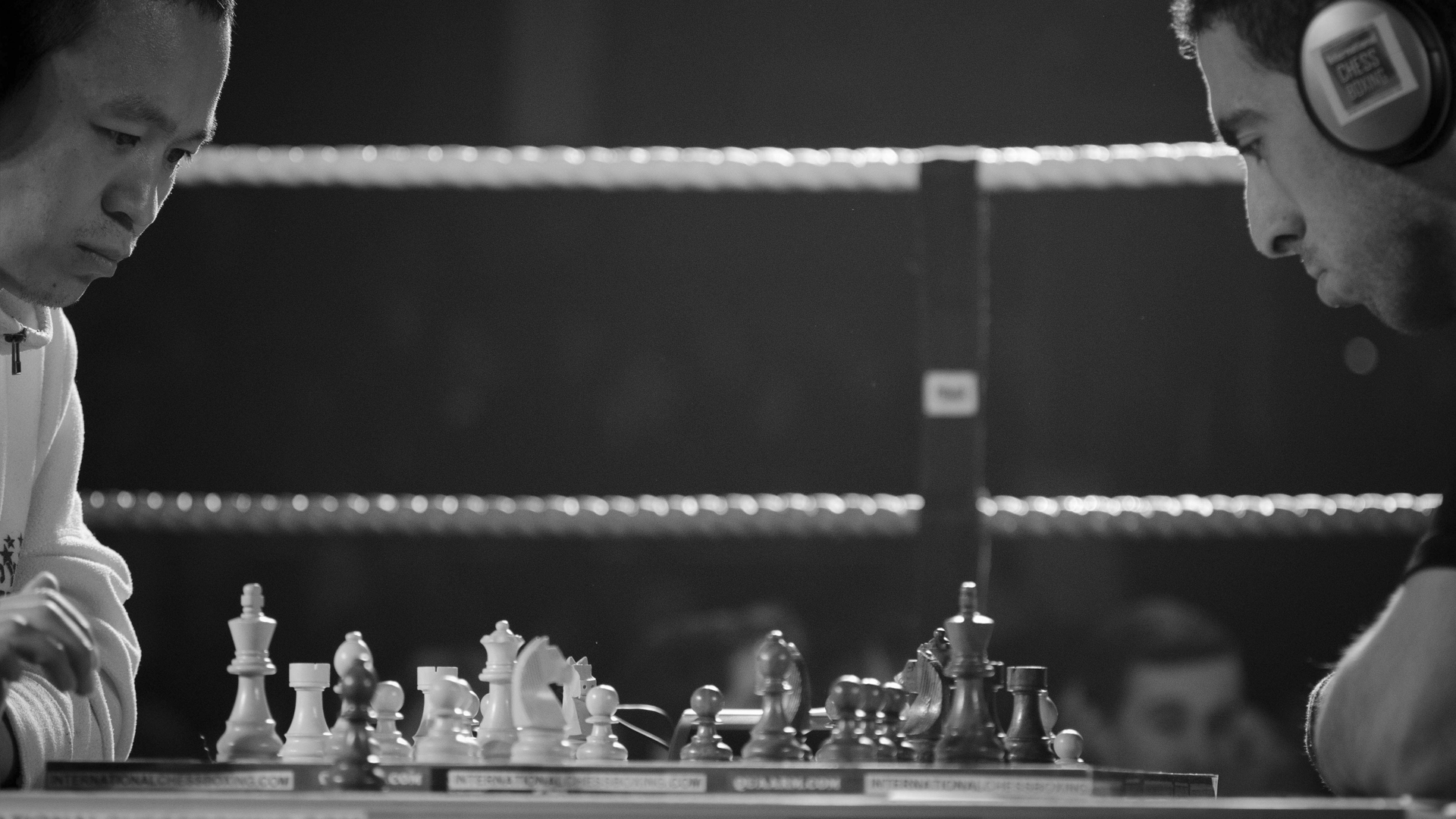Chess boxing by Mac Colomb